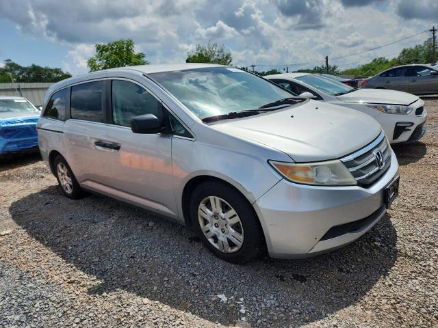 5FNRL5H20CB042806 - 2012 HONDA ODYSSEY LX SILVER photo 4