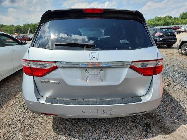 5FNRL5H20CB042806 - 2012 HONDA ODYSSEY LX SILVER photo 6