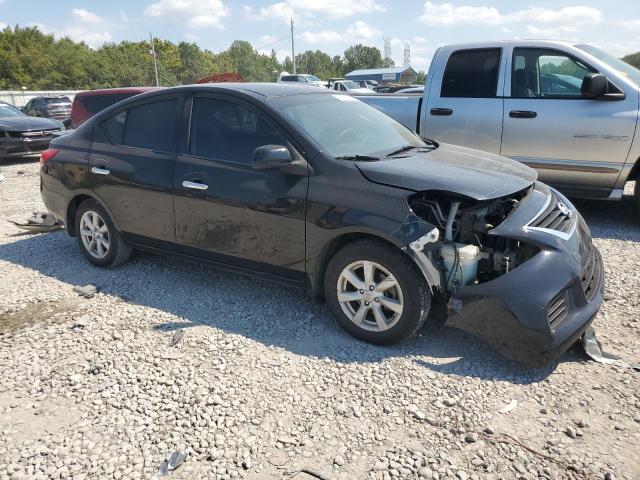 3N1CN7AP7EL849591 - 2014 NISSAN VERSA S BLACK photo 4