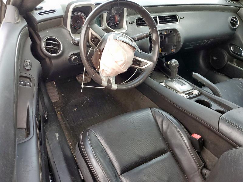 2G1FK1EJ3A9164189 - 2010 CHEVROLET CAMARO SS CHARCOAL photo 8