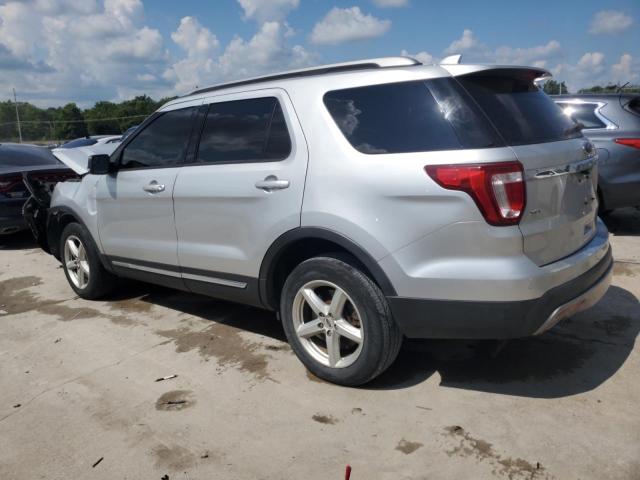 1FM5K8D89GGB16499 - 2016 FORD EXPLORER XLT SILVER photo 2