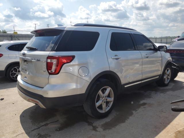 1FM5K8D89GGB16499 - 2016 FORD EXPLORER XLT SILVER photo 3