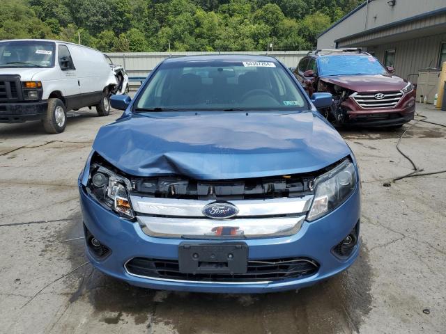 3FAHP0HA2AR196798 - 2010 FORD FUSION SE BLUE photo 5