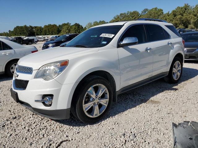 2GNFLFE57C6159268 - 2012 CHEVROLET EQUINOX LTZ WHITE photo 1