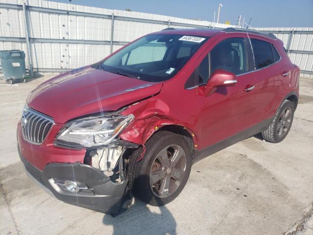 KL4CJBSB5EB718945 - 2014 BUICK ENCORE CONVENIENCE RED photo 1