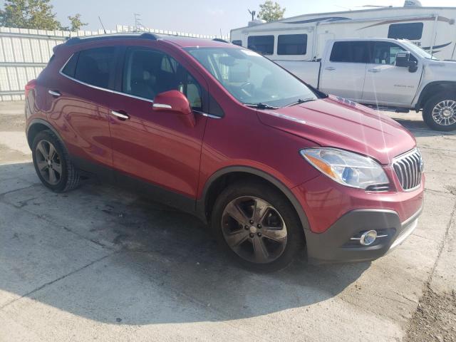 KL4CJBSB5EB718945 - 2014 BUICK ENCORE CONVENIENCE RED photo 4