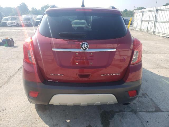KL4CJBSB5EB718945 - 2014 BUICK ENCORE CONVENIENCE 红色 照片 6