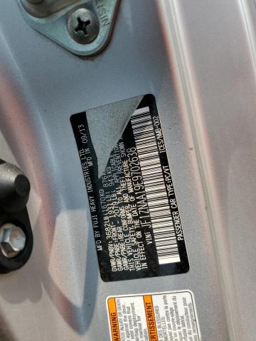 JF1ZNAA19E9702638 - 2014 TOYOTA SCION FR-S 银色 照片 12