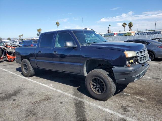 2GCEC13V771159123 - 2007 CHEVROLET SILVERADO C1500 CLASSIC CREW CAB BLUE photo 4