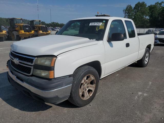 1GCEC19X27Z133772 - 2007 CHEVROLET SILVERADO C1500 CLASSIC WHITE photo 1