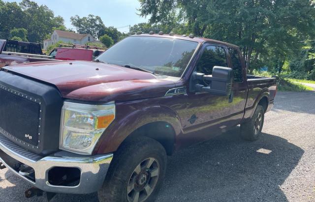 1FT7X2BT2BEA87788 - 2011 FORD F250 SUPER DUTY MAROON photo 2