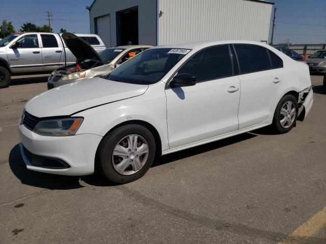 3VW2K7AJ7EM415580 - 2014 VOLKSWAGEN JETTA BASE 白色 照片 1