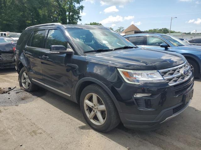 1FM5K7D88JGA73615 - 2018 FORD EXPLORER XLT შავი ფოტო 4