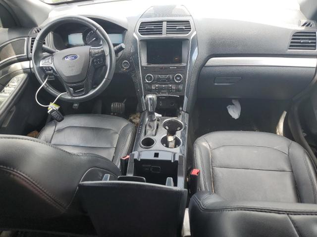 1FM5K7D88JGA73615 - 2018 FORD EXPLORER XLT შავი ფოტო 8