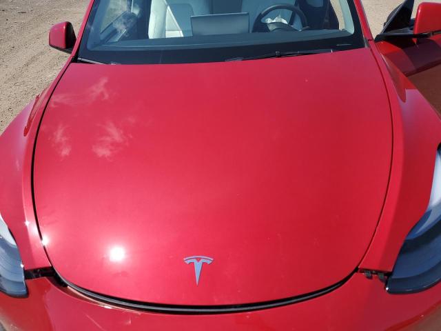 7SAYGAEE3PF710131 - 2023 TESLA MODEL Y RED photo 11