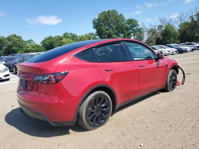7SAYGAEE3PF710131 - 2023 TESLA MODEL Y RED photo 3