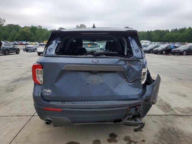 1FMSK7DH6MGA99539 - 2021 FORD EXPLORER XLT BLUE photo 6