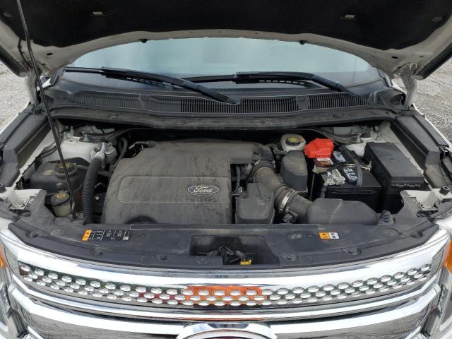 1FM5K8F85DGA36335 - 2013 FORD EXPLORER LIMITED WHITE photo 12