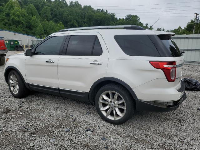 1FM5K8F85DGA36335 - 2013 FORD EXPLORER LIMITED WHITE photo 2