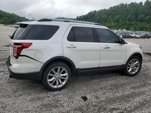 1FM5K8F85DGA36335 - 2013 FORD EXPLORER LIMITED WHITE photo 3
