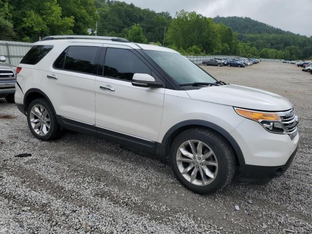 1FM5K8F85DGA36335 - 2013 FORD EXPLORER LIMITED WHITE photo 4