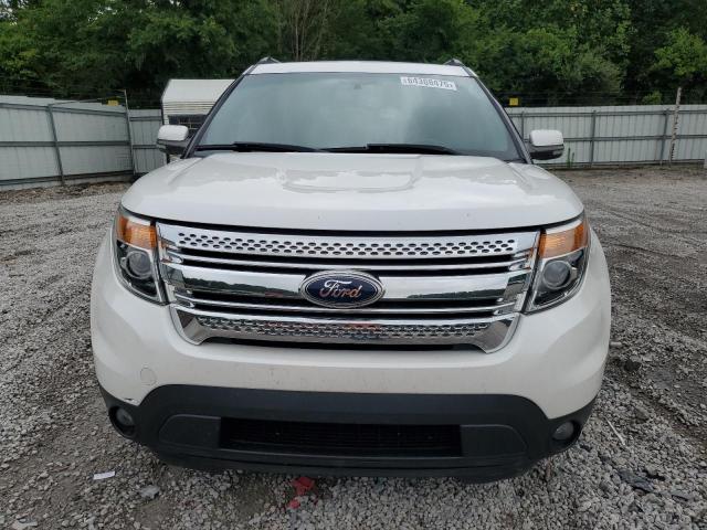 1FM5K8F85DGA36335 - 2013 FORD EXPLORER LIMITED WHITE photo 5