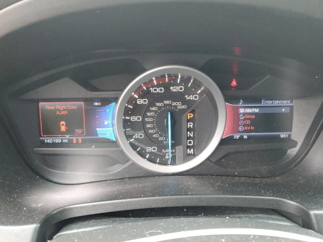 1FM5K8F85DGA36335 - 2013 FORD EXPLORER LIMITED WHITE photo 9