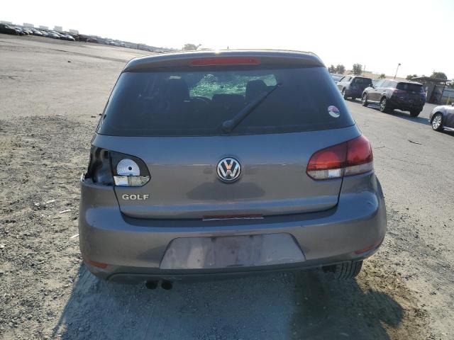 WVWDB7AJ5AW399465 - 2010 VOLKSWAGEN GOLF GRAY photo 6