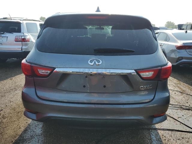 5N1DL0MM6HC517878 - 2017 INFINITI QX60 GRAY photo 6