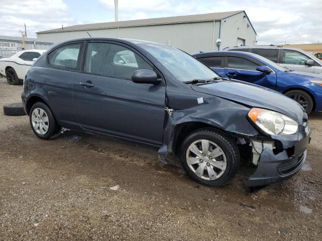 KMHCN3BC5AU173137 - 2010 HYUNDAI ACCENT SE GRAY photo 4