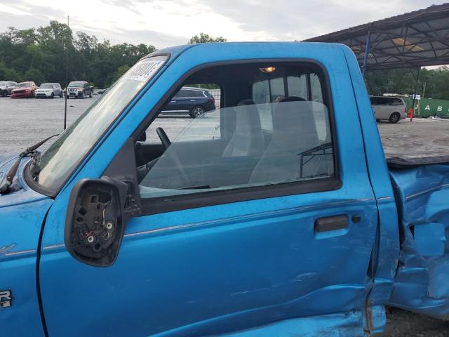 1FTCR10A0TUB58627 - 1996 FORD RANGER BLUE photo 7