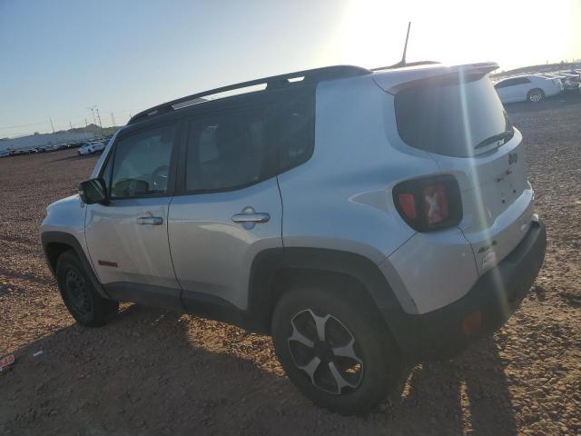 ZACNJBC19KPK45666 - 2019 JEEP RENEGADE TRAILHAWK SILVER photo 2