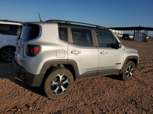 ZACNJBC19KPK45666 - 2019 JEEP RENEGADE TRAILHAWK SILVER photo 3