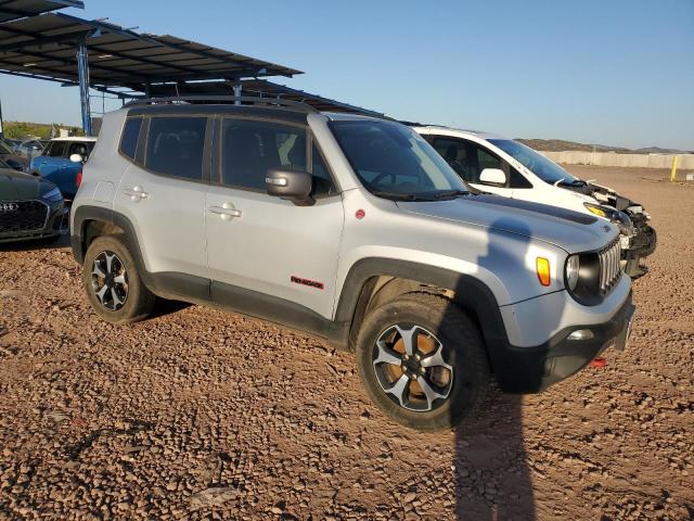 ZACNJBC19KPK45666 - 2019 JEEP RENEGADE TRAILHAWK SILVER photo 4