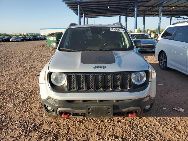 ZACNJBC19KPK45666 - 2019 JEEP RENEGADE TRAILHAWK SILVER photo 5