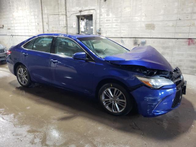 4T1BF1FK3GU605067 - 2016 TOYOTA CAMRY LE BLUE photo 4