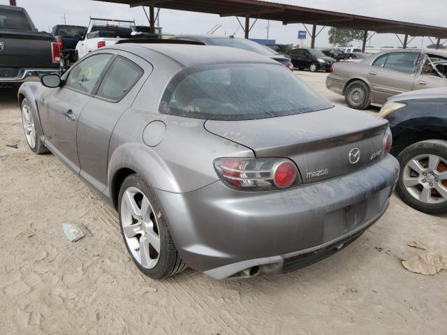 JM1FE173740127237 - 2004 MAZDA RX8 GRAY photo 3