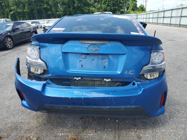 JTKJF5C70FJ008118 - 2015 TOYOTA SCION TC BLUE photo 6