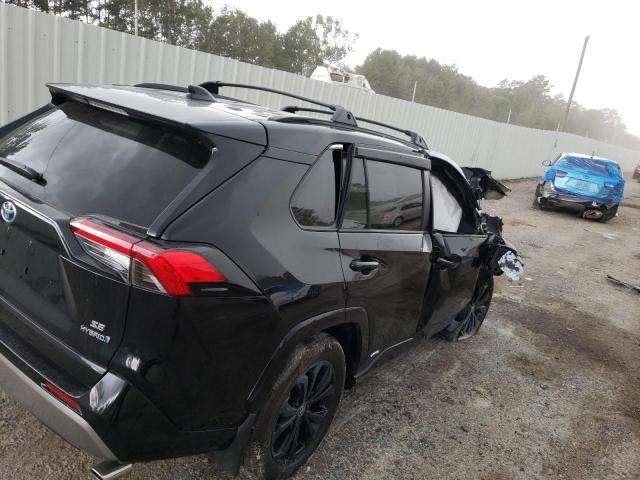 4T3T6RFV1RU148038 - 2024 TOYOTA RAV4 SE BLACK photo 3