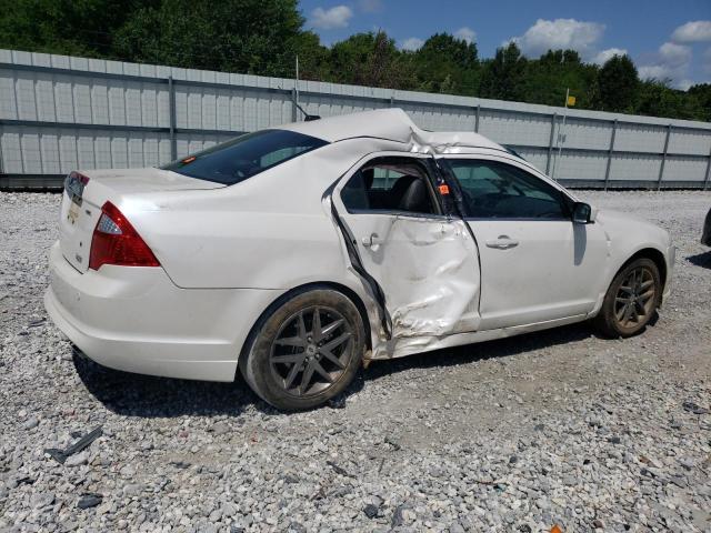 3FAHP0JG5AR202429 - 2010 FORD FUSION SEL WHITE photo 3