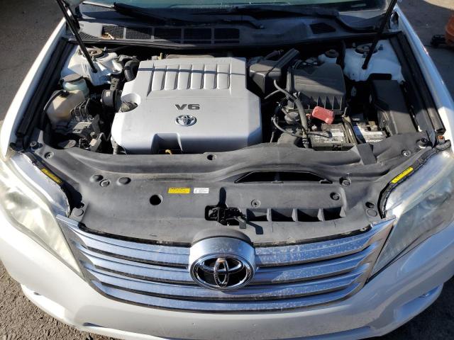 4T1BK3DB6BU380212 - 2011 TOYOTA AVALON BASE 白色 照片 11