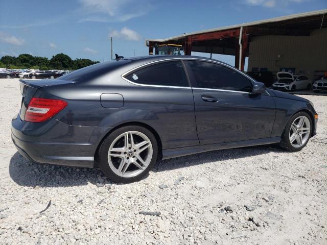 WDDGJ4HB4DF956986 - 2013 MERCEDES-BENZ C 250 GRAY photo 3