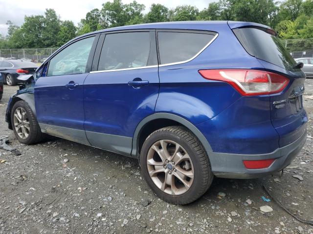 1FMCU0HX1DUA77201 - 2013 FORD ESCAPE SEL BLUE photo 2