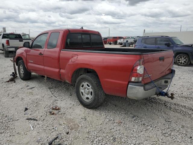 5TFTX4CN2CX015327 - 2012 TOYOTA TACOMA ACCESS CAB წითელი ფოტო 2