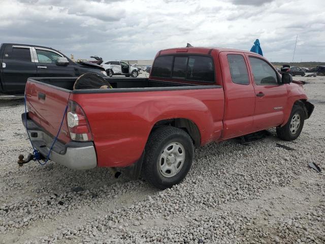 5TFTX4CN2CX015327 - 2012 TOYOTA TACOMA ACCESS CAB წითელი ფოტო 3