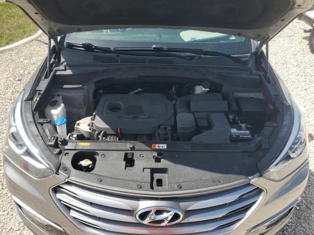 5NMZU3LB0HH020271 - 2017 HYUNDAI SANTA FE S GRAY photo 11