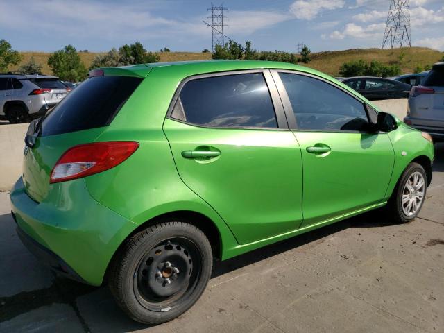 JM1DE1KY7C0133659 - 2012 MAZDA MAZDA2 GREEN photo 3