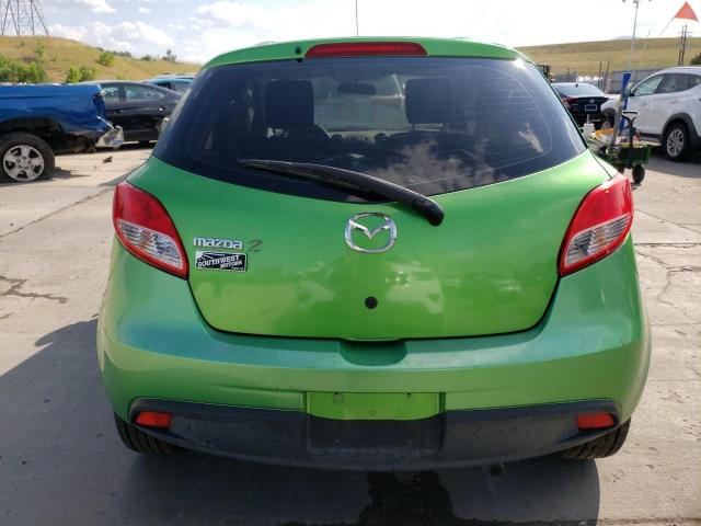 JM1DE1KY7C0133659 - 2012 MAZDA MAZDA2 GREEN photo 6