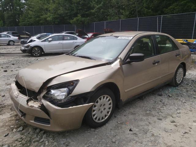 1HGCM56136A146055 - 2006 HONDA ACCORD VALUE TAN photo 1