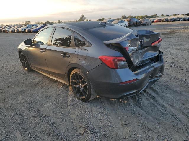 2HGFE2F56NH574732 - 2022 HONDA CIVIC SPORT CHARCOAL photo 2